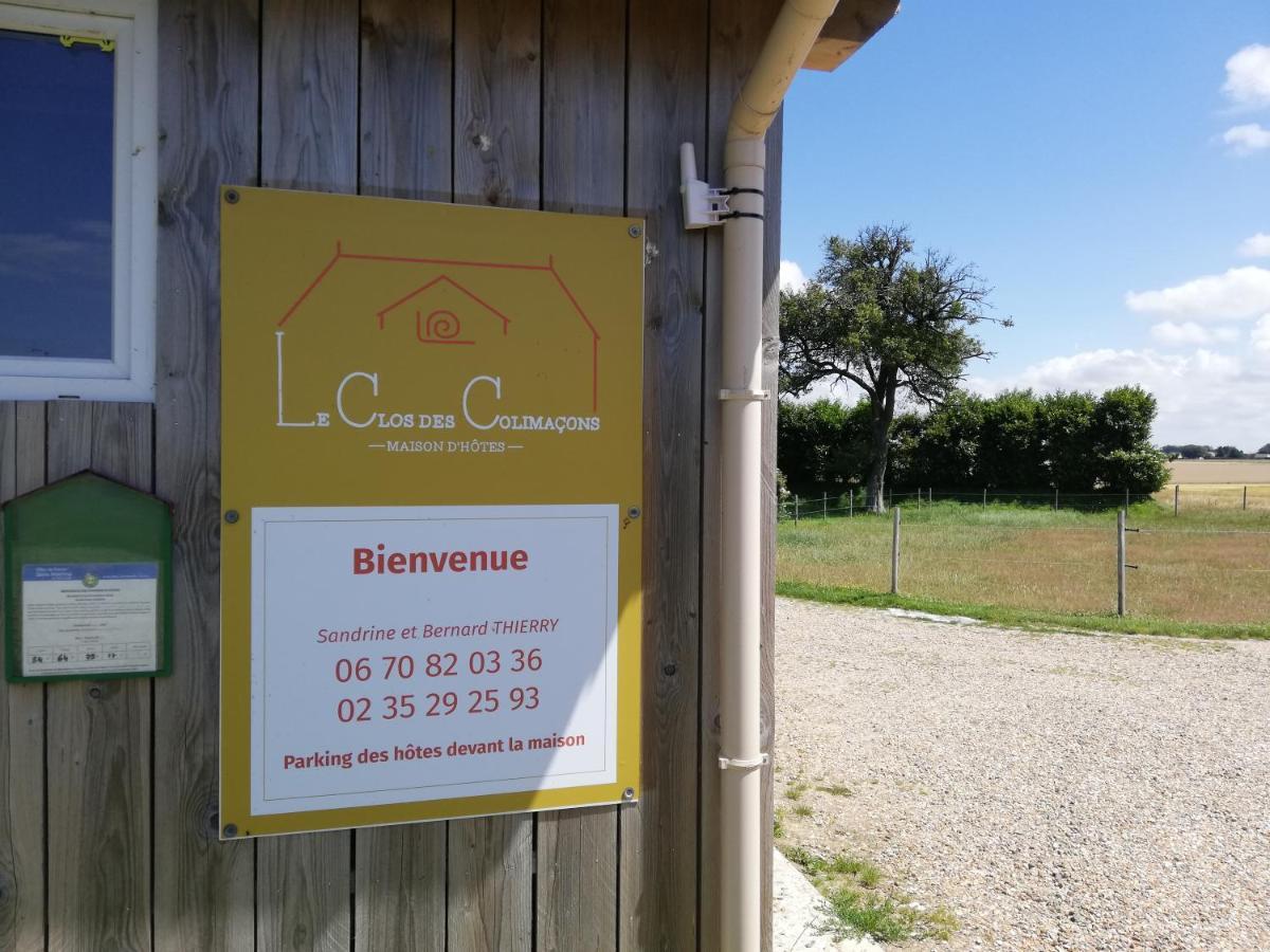 Chambres D'Hotes " Le Clos Des Colimacons " Maniquerville Exterior photo